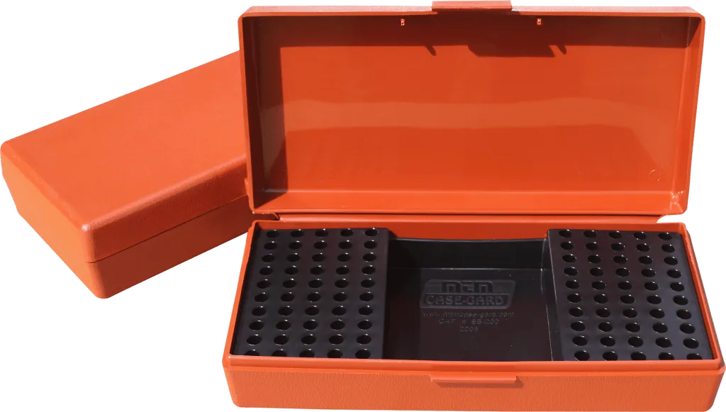 MTM 22LR Match Ammo Box Rust - 100 Rnd