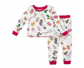 Mudpie Infant & Toddler Boys CHRISTMAS COOKIES Pajamas