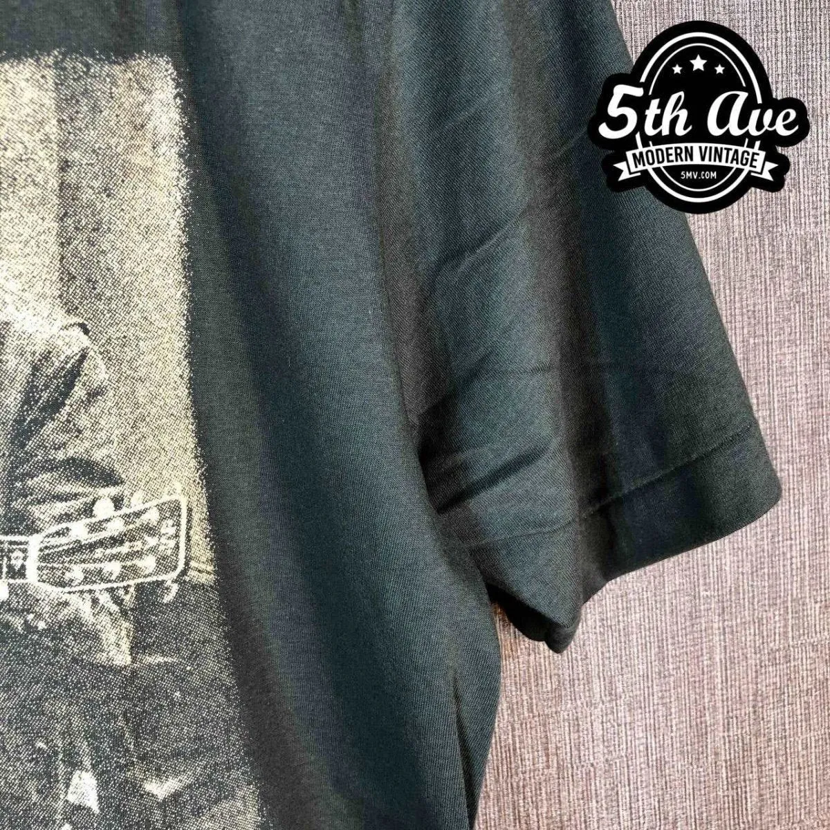 Neil Young Super Soft Cotton T-Shirt with Captain Boot Tag: A Rock 'n' Roll Icon in Every Stitch