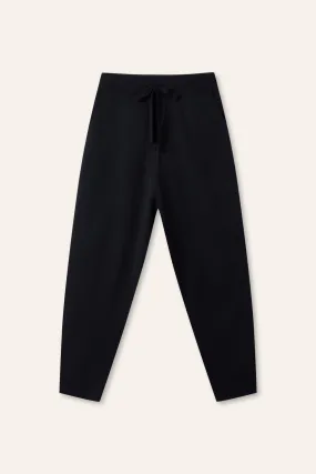 NELLO wool trackpants (Black)