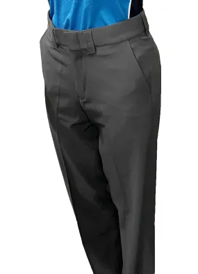 NEW! Women's NCAA Softball Flat Front Umpire Pant's-PLATE