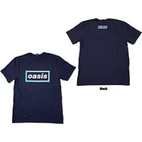 Oasis Unisex T-Shirt: Maine Road Event Logo (Back Print)