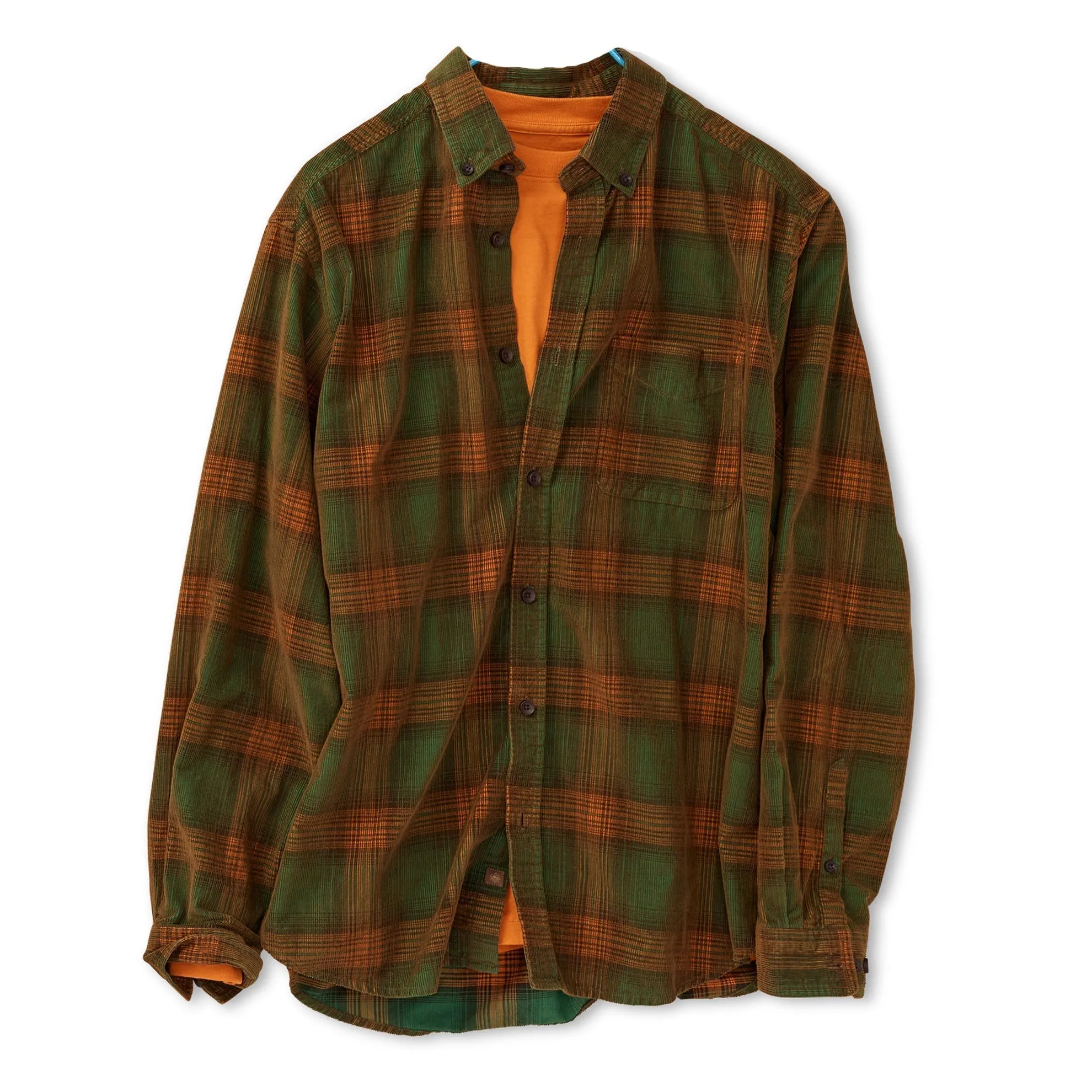 Old Steamboat Plaid Corduroy Shirt - Tall