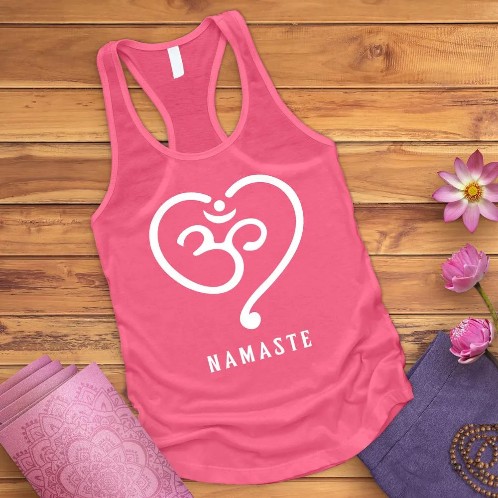 OM Heart Tank Top