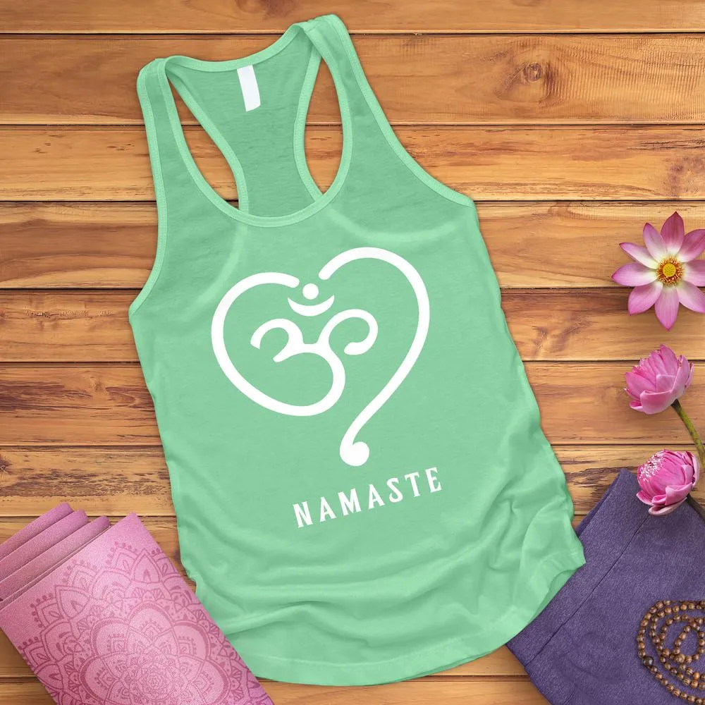 OM Heart Tank Top