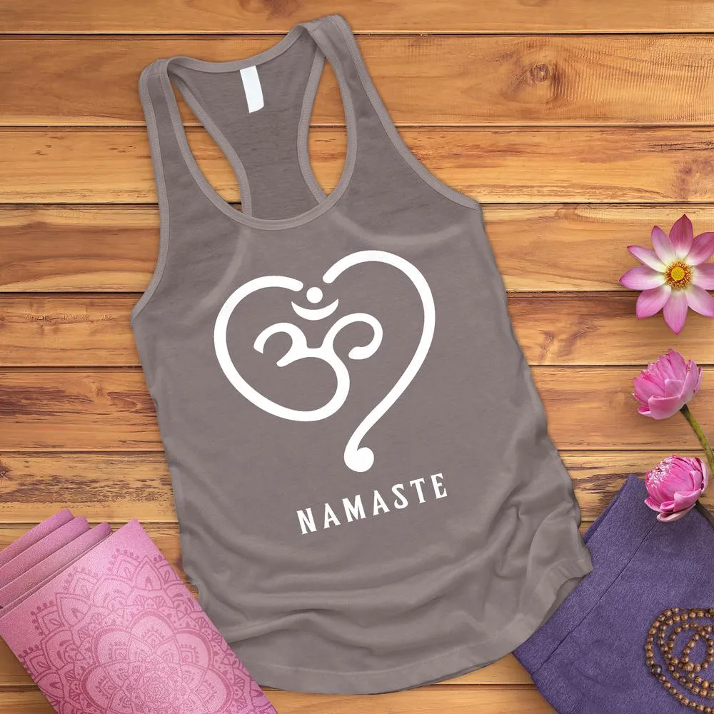 OM Heart Tank Top