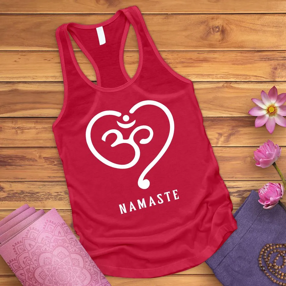 OM Heart Tank Top