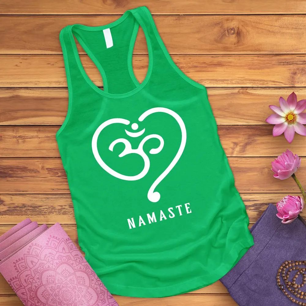 OM Heart Tank Top