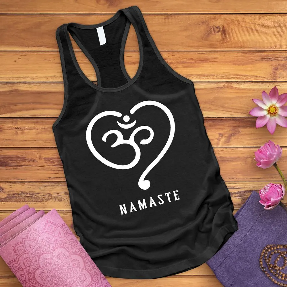 OM Heart Tank Top