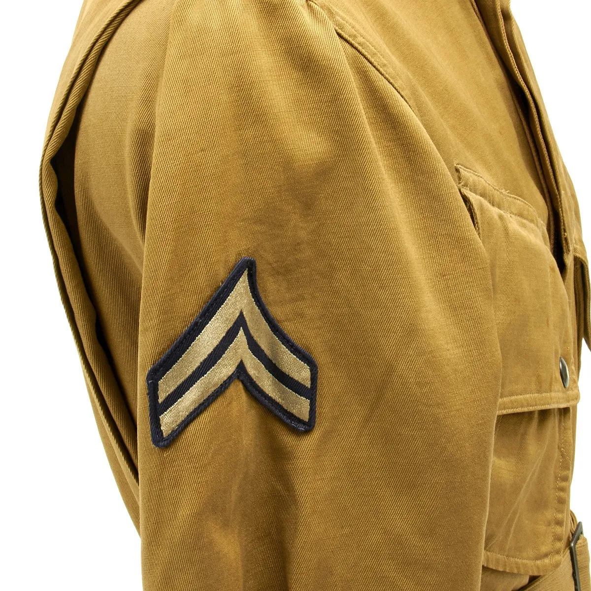 Original U.S. WWII 101st Airborne M1942 Named Paratrooper Uniform