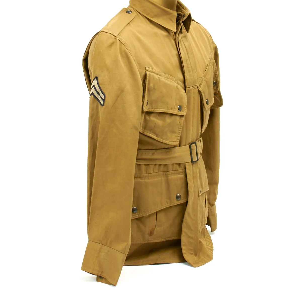 Original U.S. WWII 101st Airborne M1942 Named Paratrooper Uniform