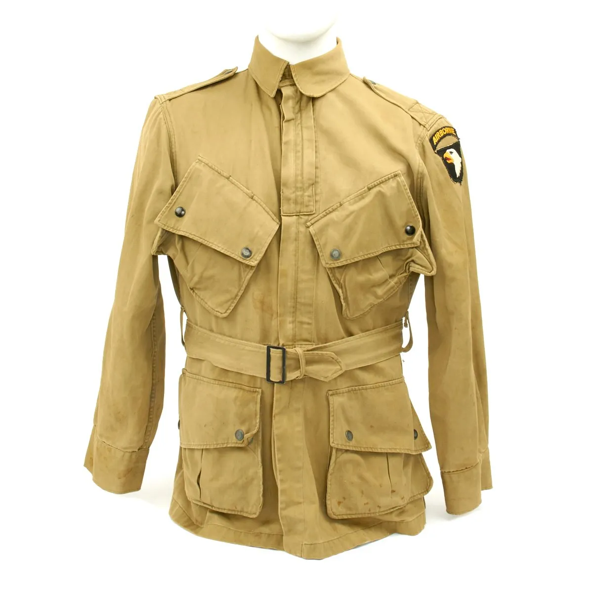 Original U.S. WWII 101st Airborne M1942 Paratrooper Jacket