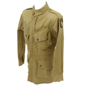 Original U.S. WWII 101st Airborne Named M1942 Paratrooper Jump Jacket - Excellent Condition