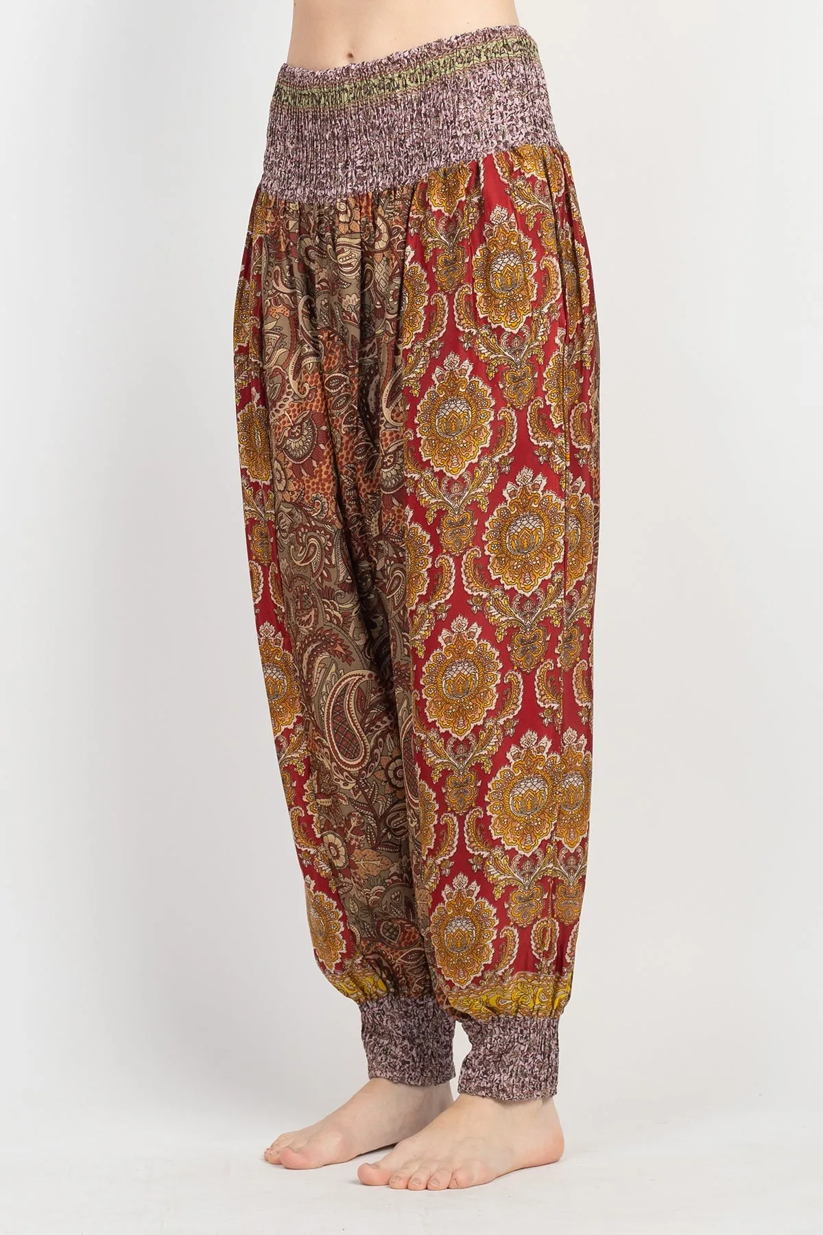 Paisley Patchwork Genie Pants