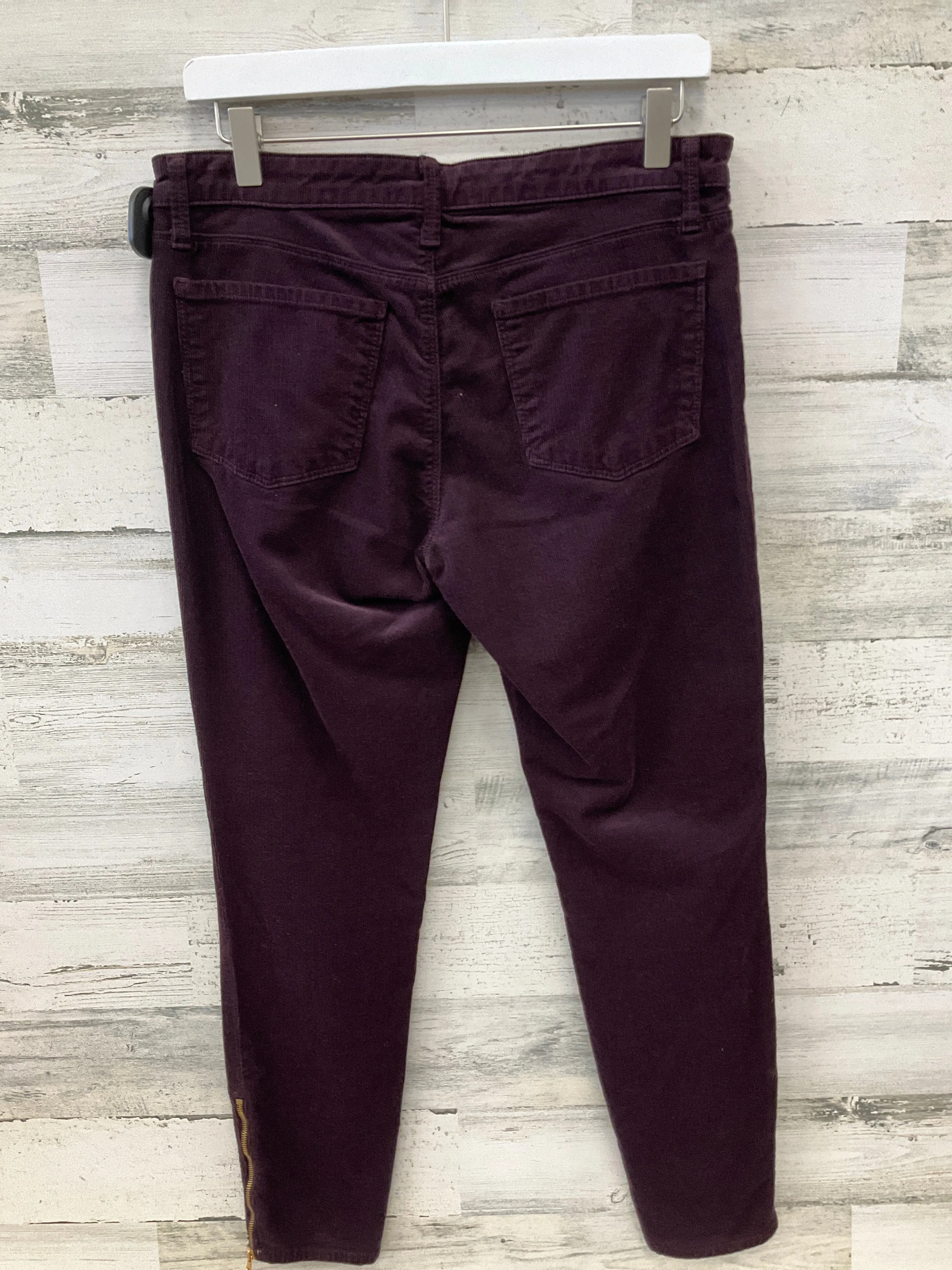 Pants Corduroy By J Brand In Purple, Size: 10