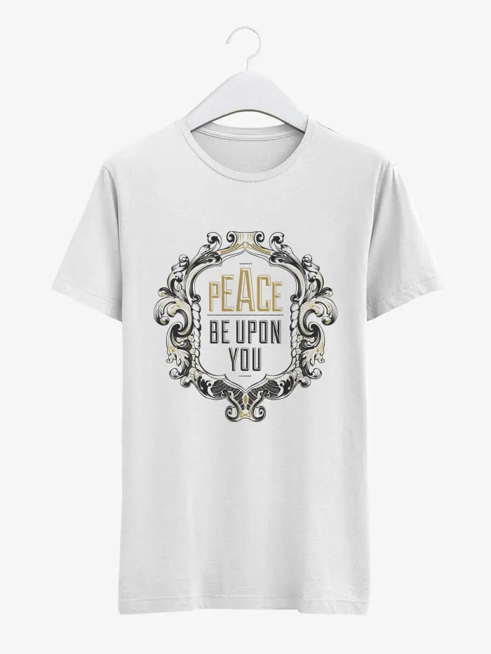 Peace Be Upon You T-shirt - White