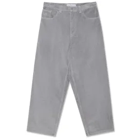 Polar Big Boy Cords Pants - Silver