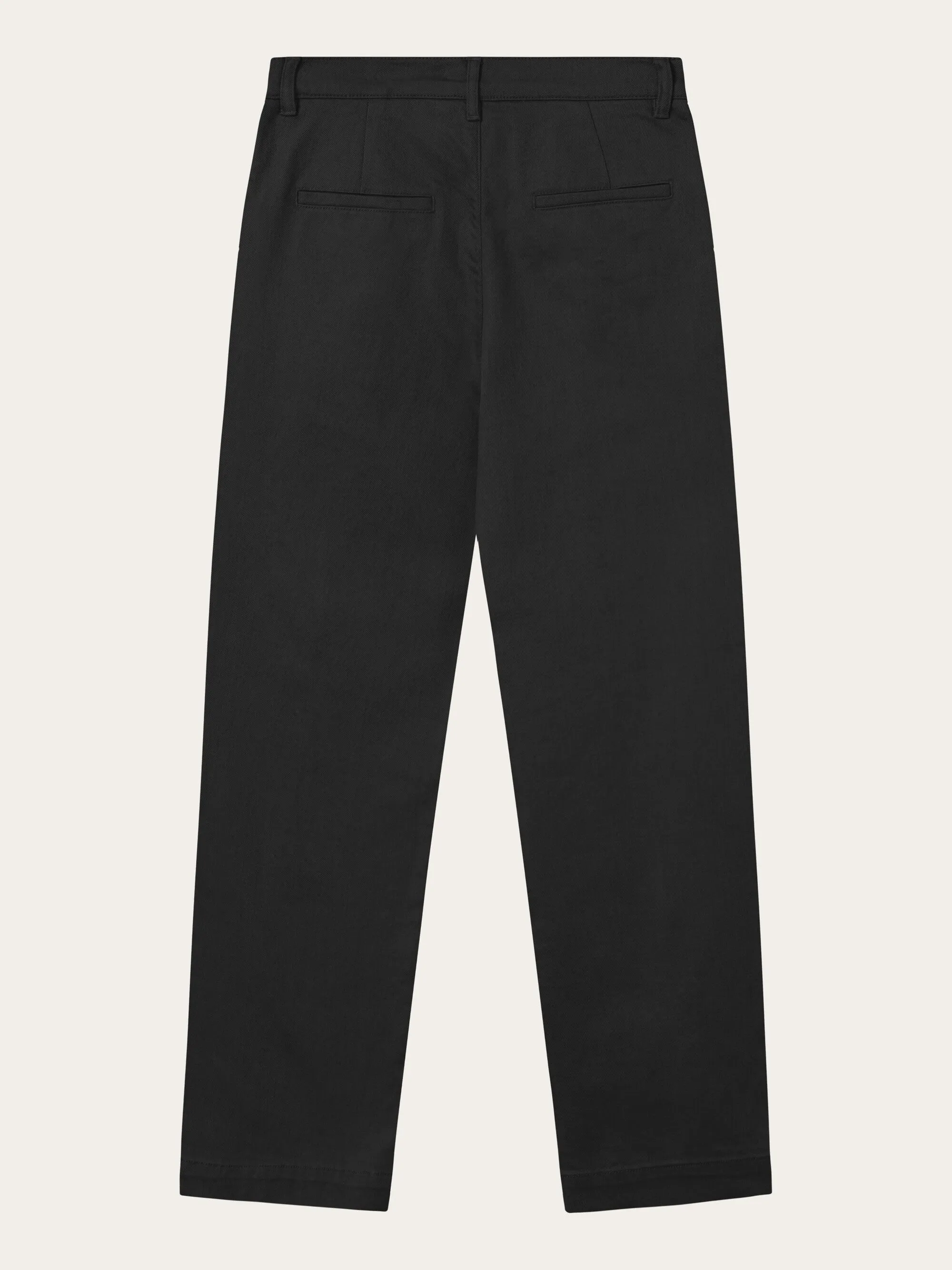 POSEY wide high-rise twill pants - Black Jet