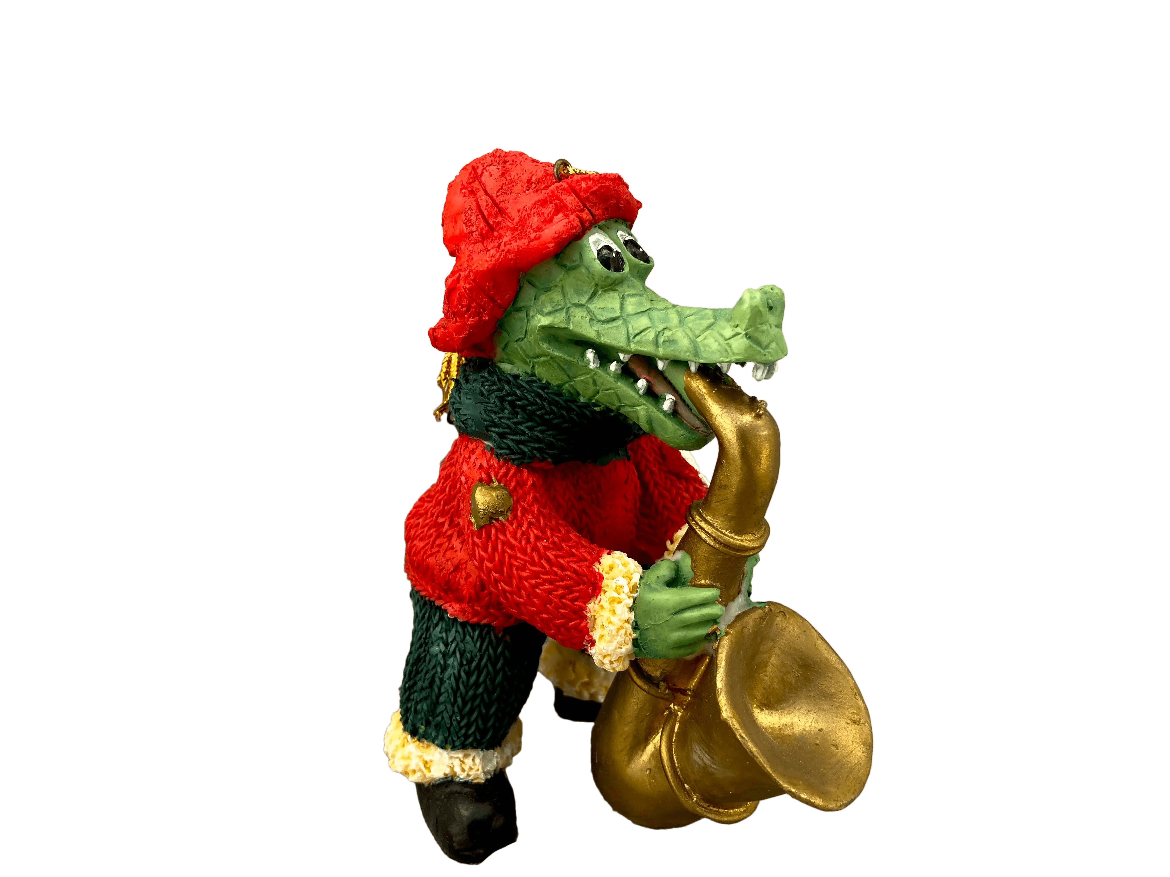 "The Alligators" Ragtime Santa Band Ornaments (Available as a set of 6)