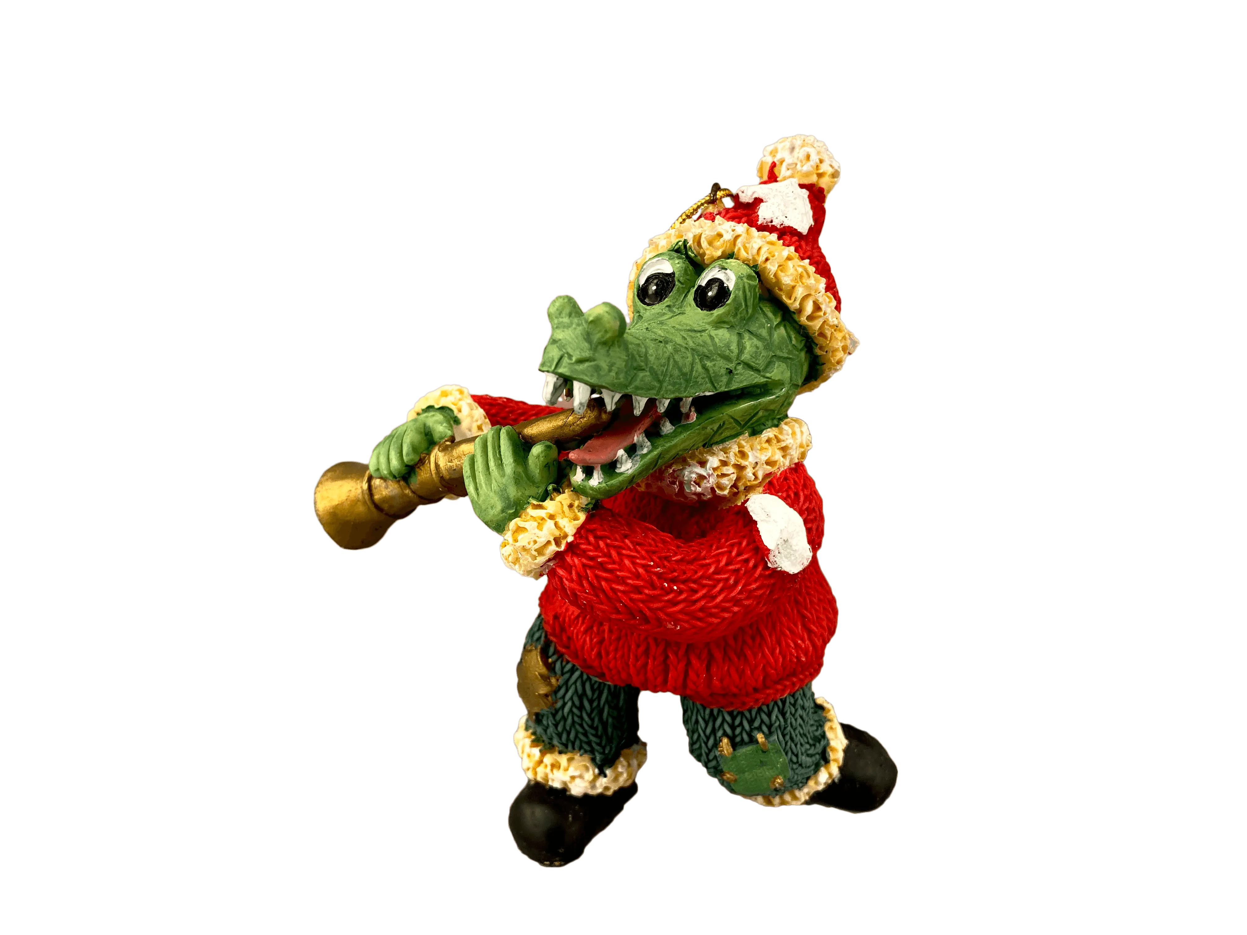 "The Alligators" Ragtime Santa Band Ornaments (Available as a set of 6)