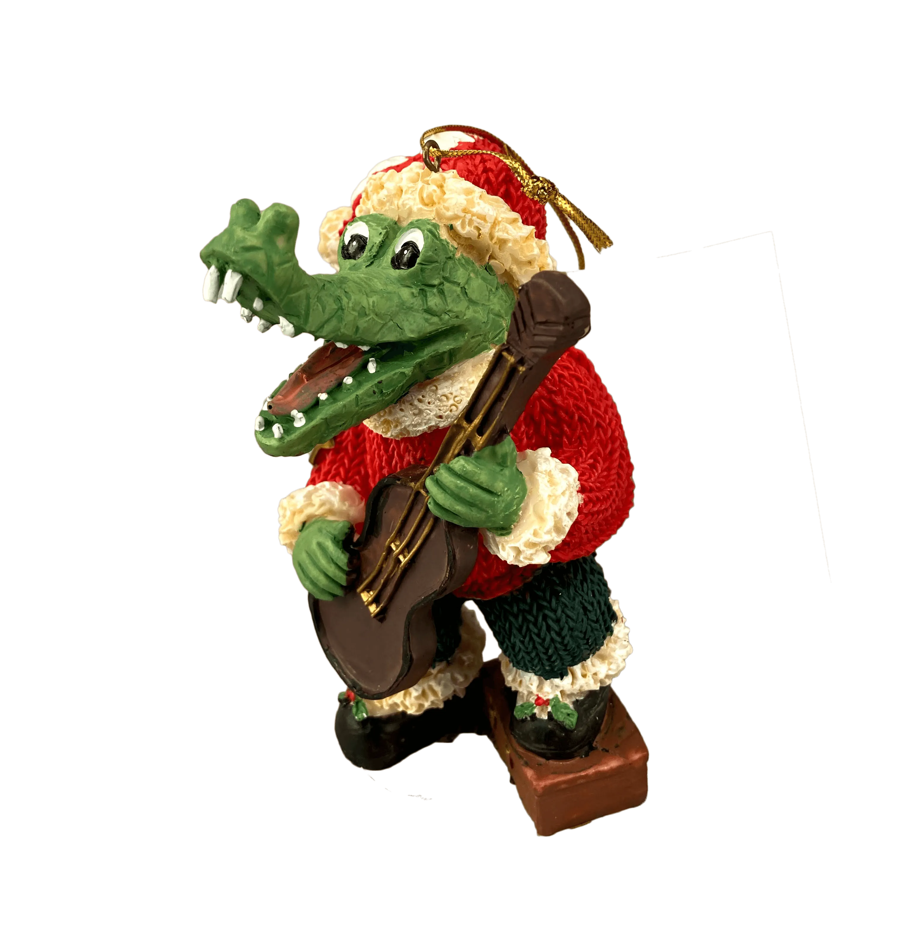 "The Alligators" Ragtime Santa Band Ornaments (Available as a set of 6)