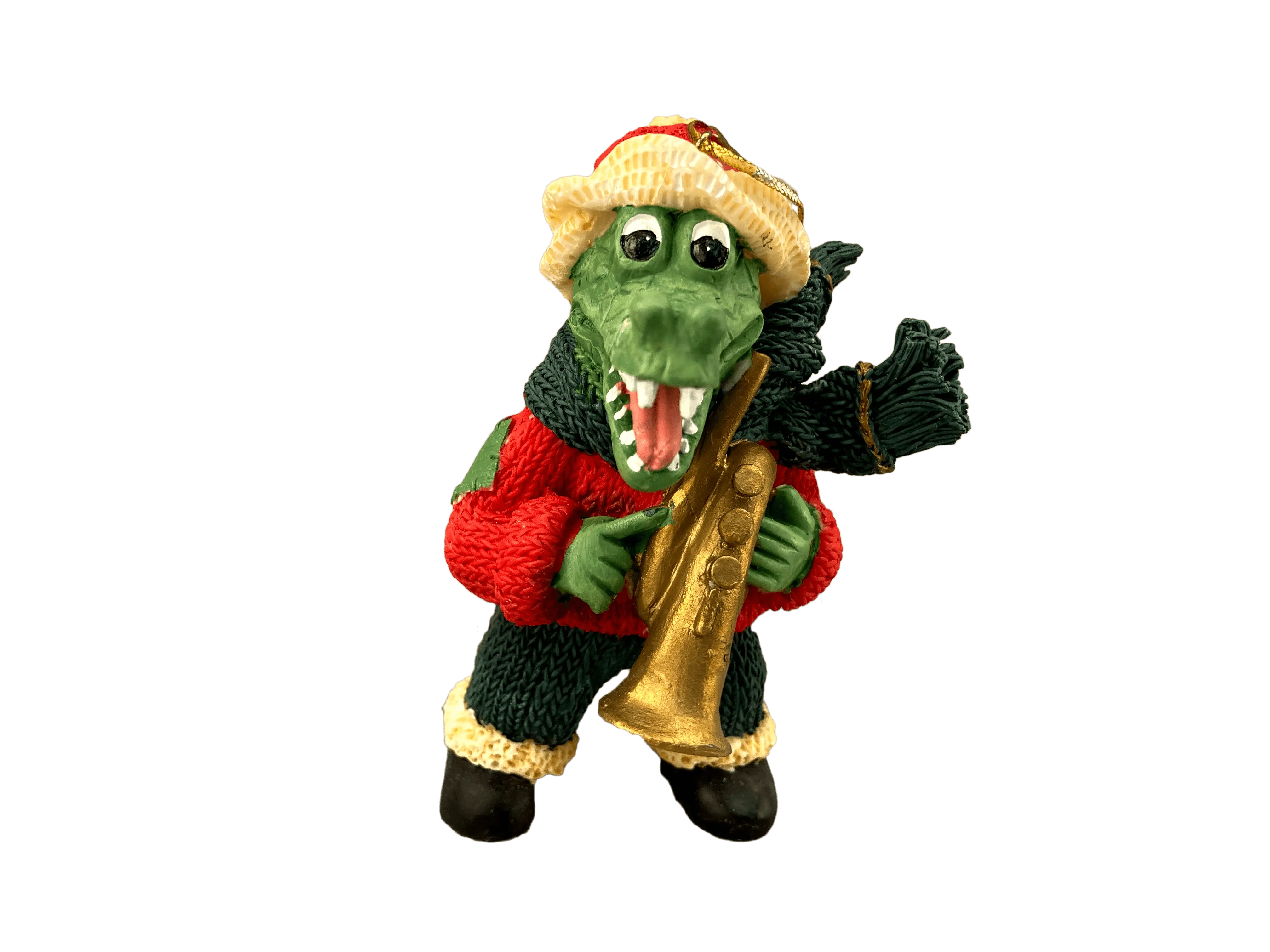 "The Alligators" Ragtime Santa Band Ornaments (Available as a set of 6)