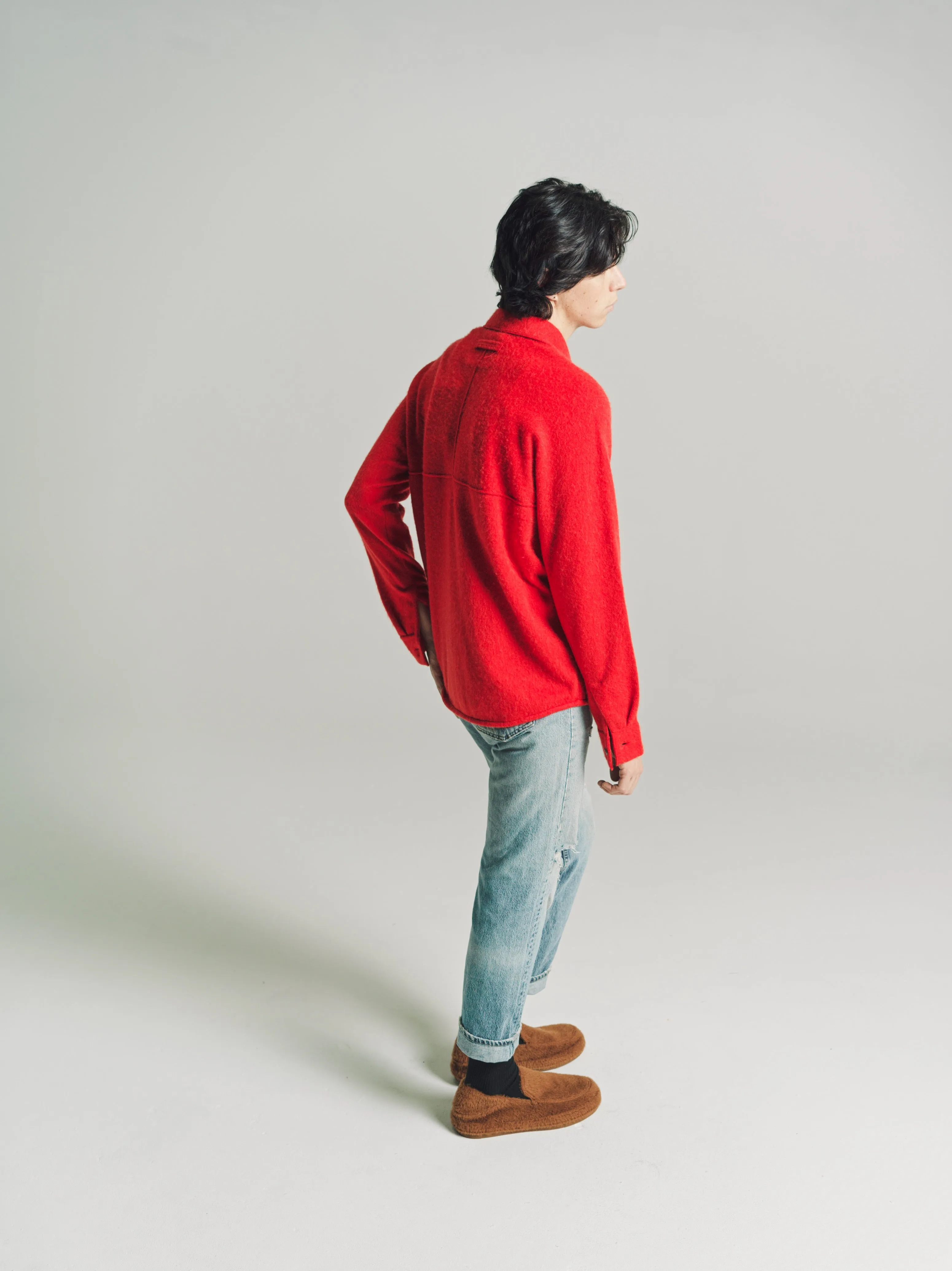 Red Oasi Cashmere Shirt