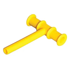 Safe-O-Kid, Non-Toxic Speech Therapy Chewy Tubes- Yellow