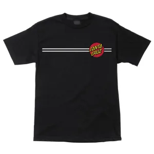 Santa Cruz Classic Dot T-Shirt Medium - Black