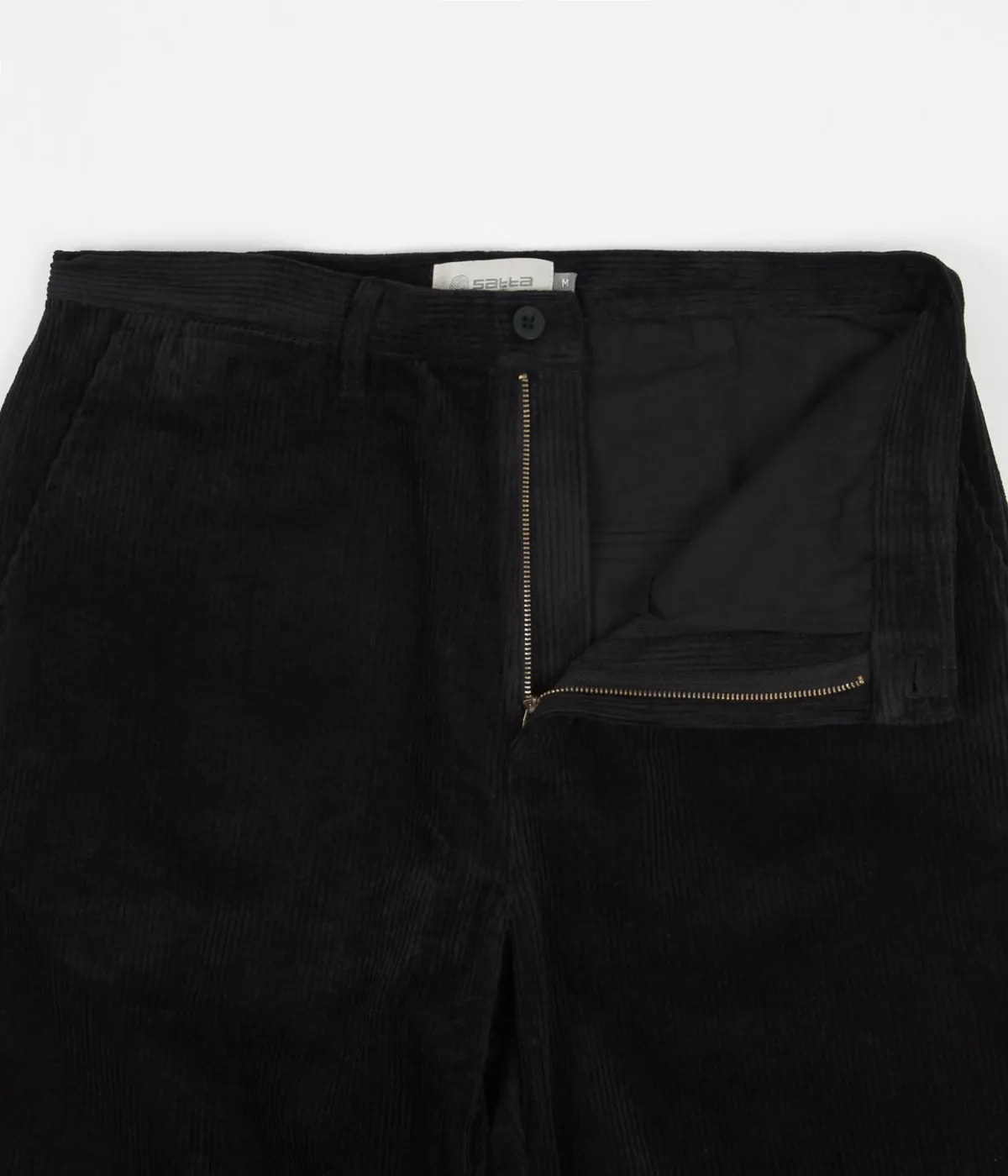 Satta Cord Pants - Black