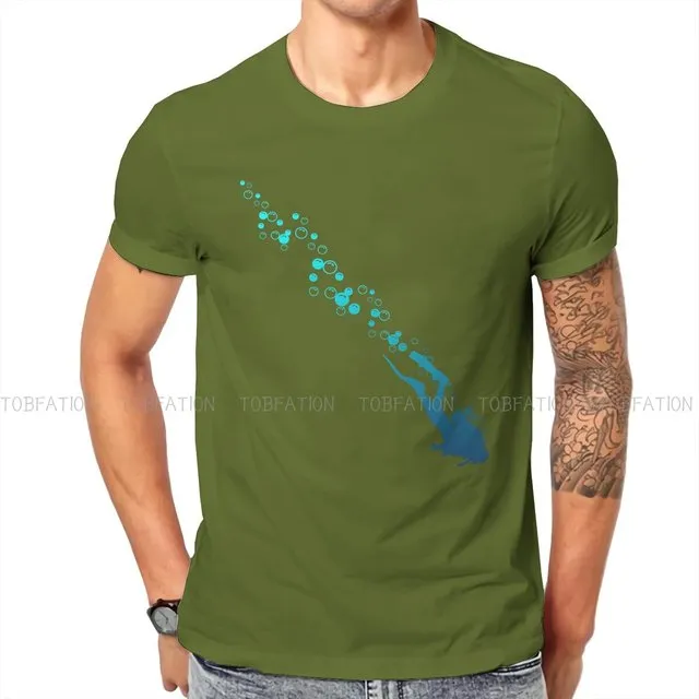 Scuba diving T-Shirt for Men | Blue ocean Diver