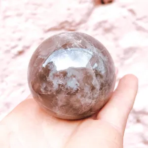 Smokey Quartz Crystal Sphere