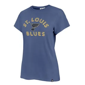 St. Louis Blues 47 Brand Womens VCR Frankie Tee - Blue