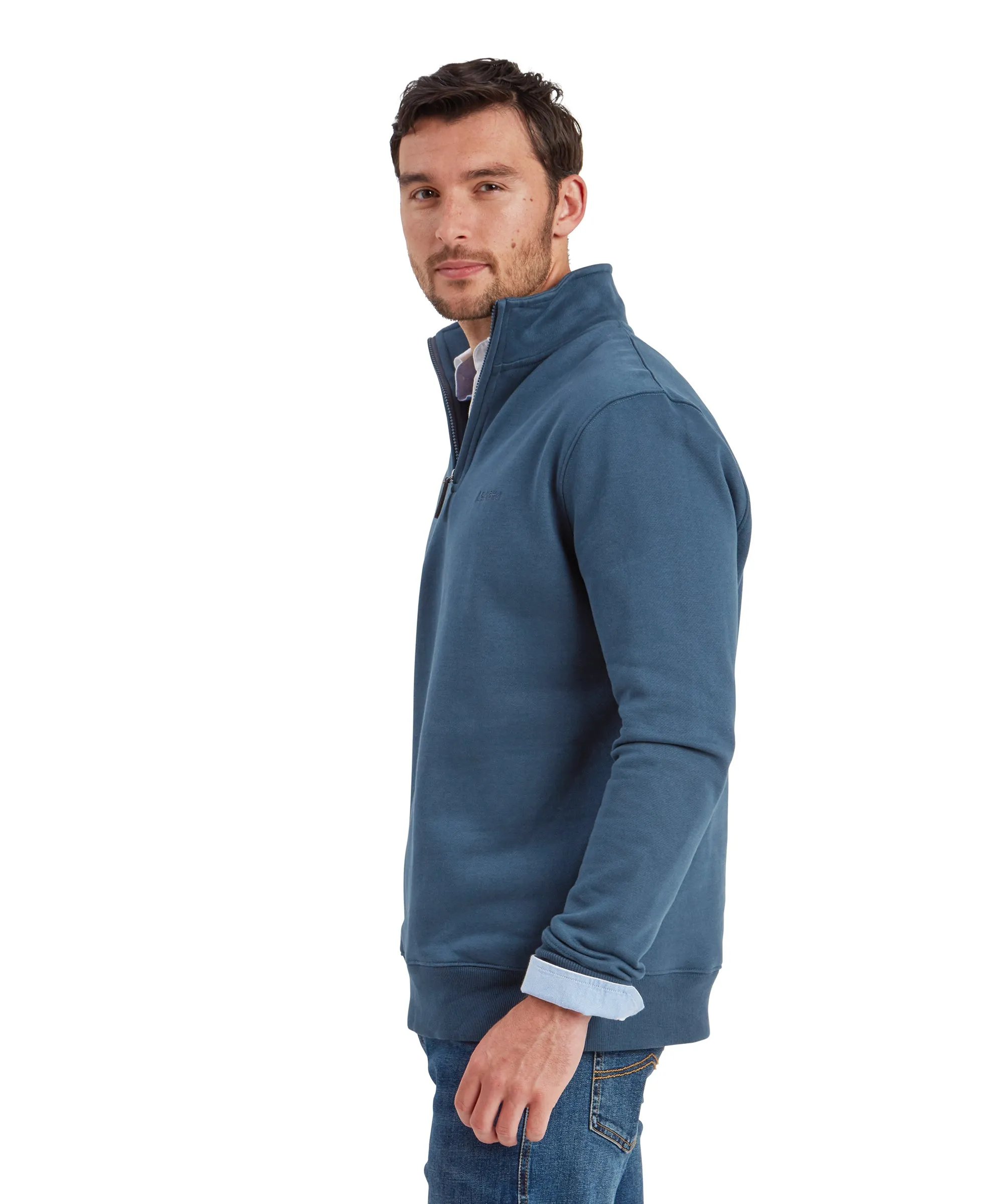 St Merryn Sweatshirt - Petrol Blue