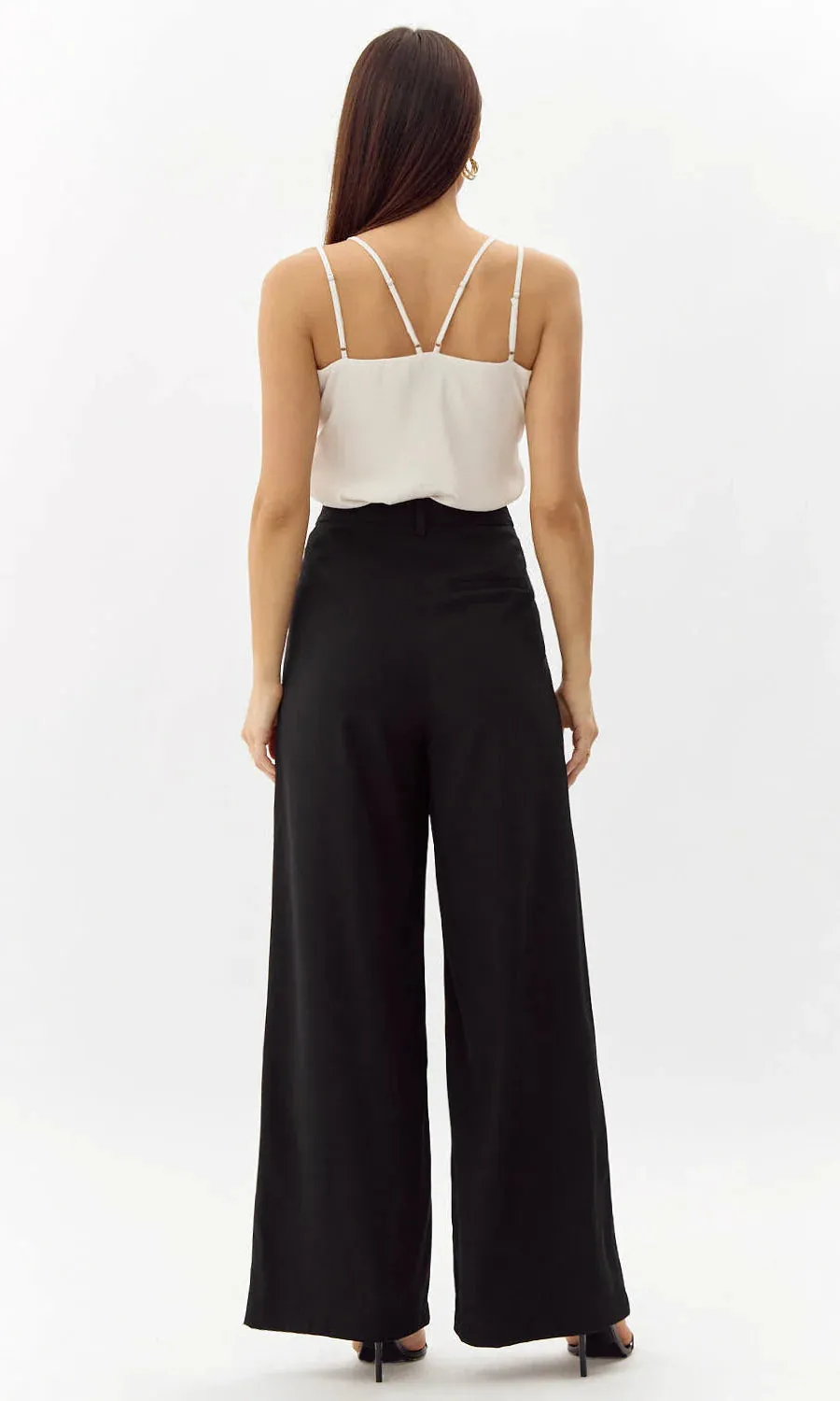 Stanley Wide Leg Trouser-blk