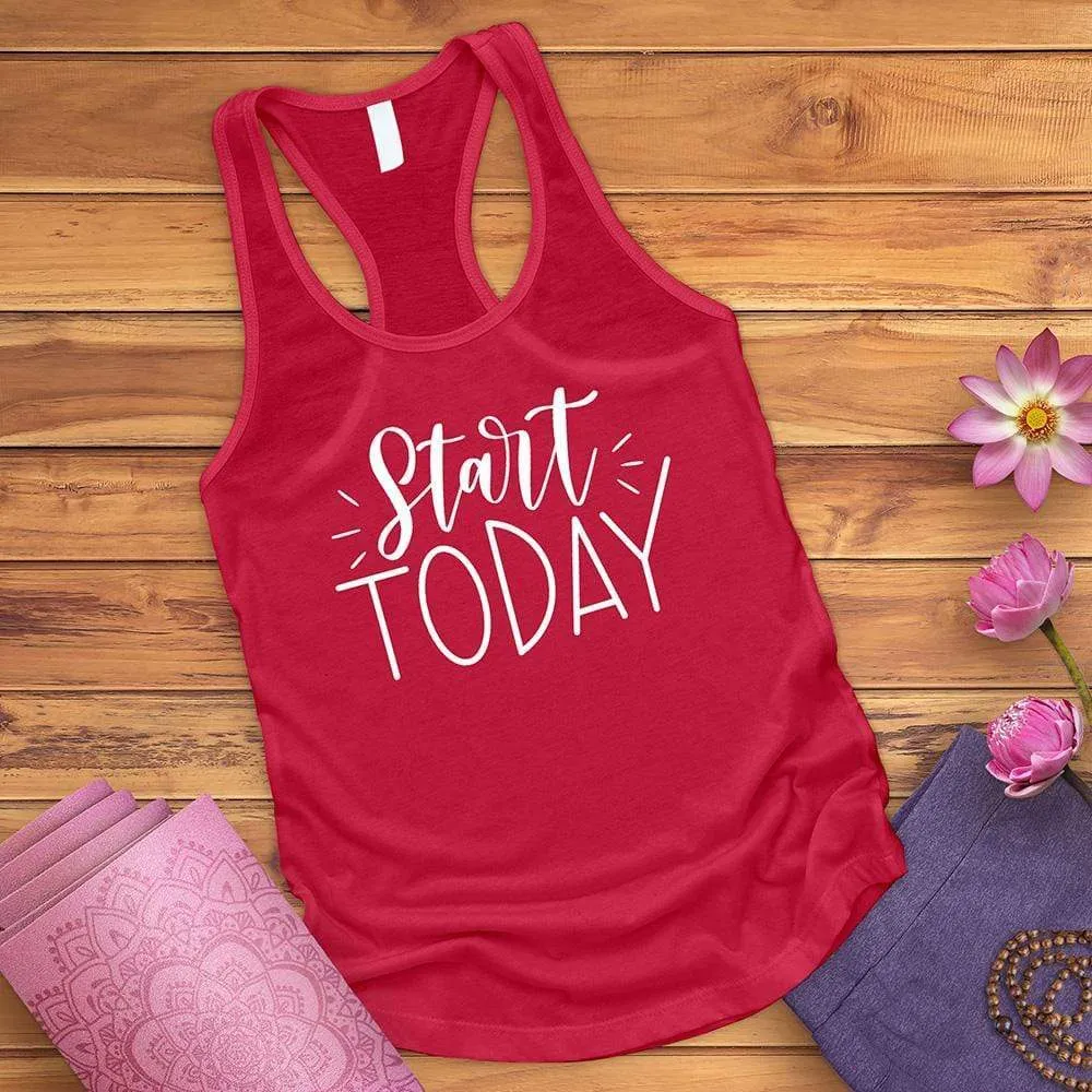 Start Today Tank Top