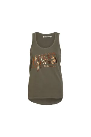 Tank Top "Heroes Motors" Bronze Foil