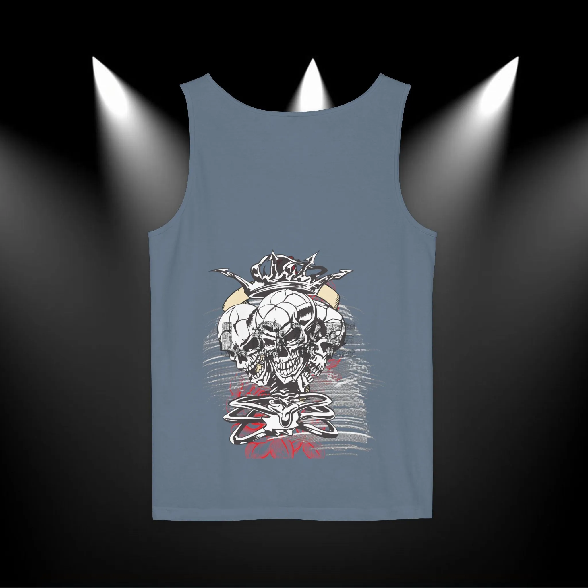 Tank Top Skulls and Roses