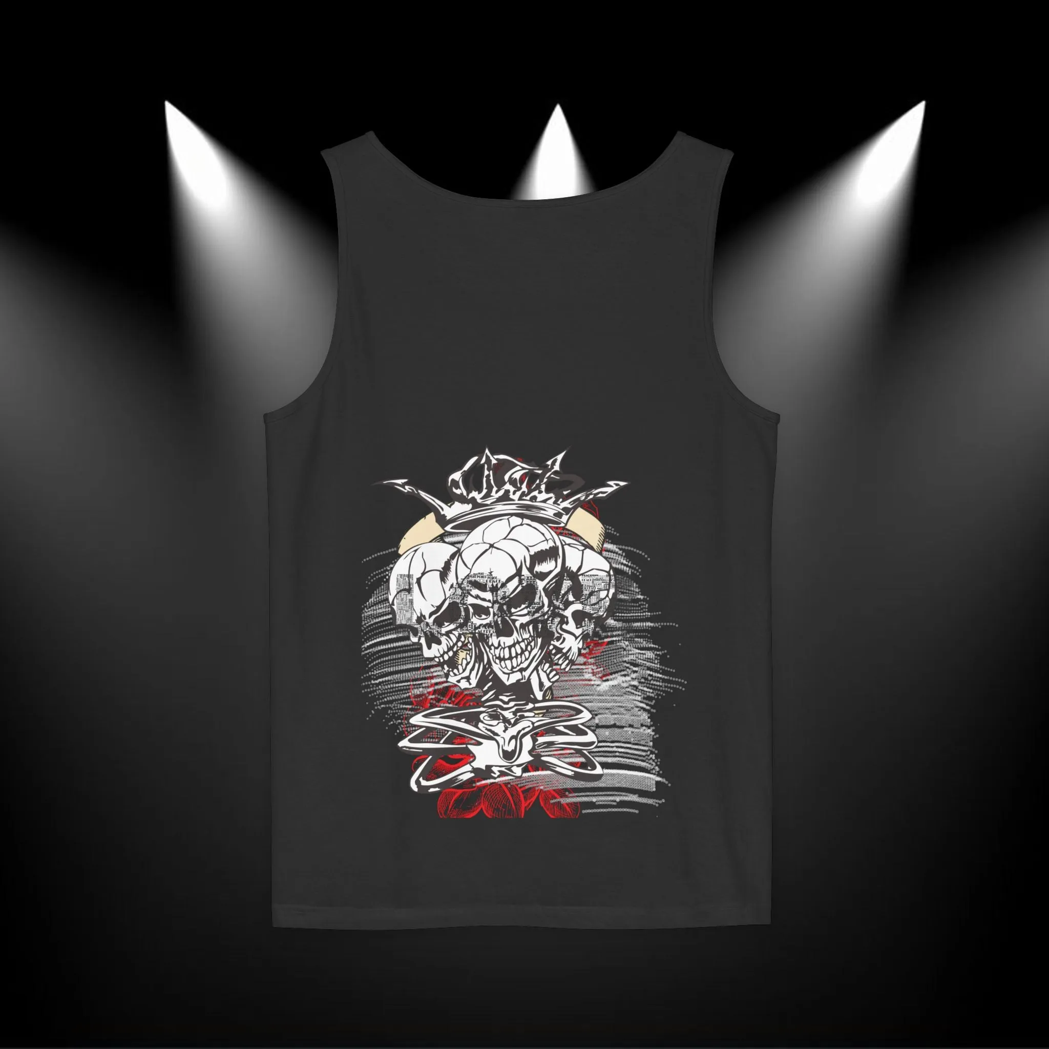 Tank Top Skulls and Roses