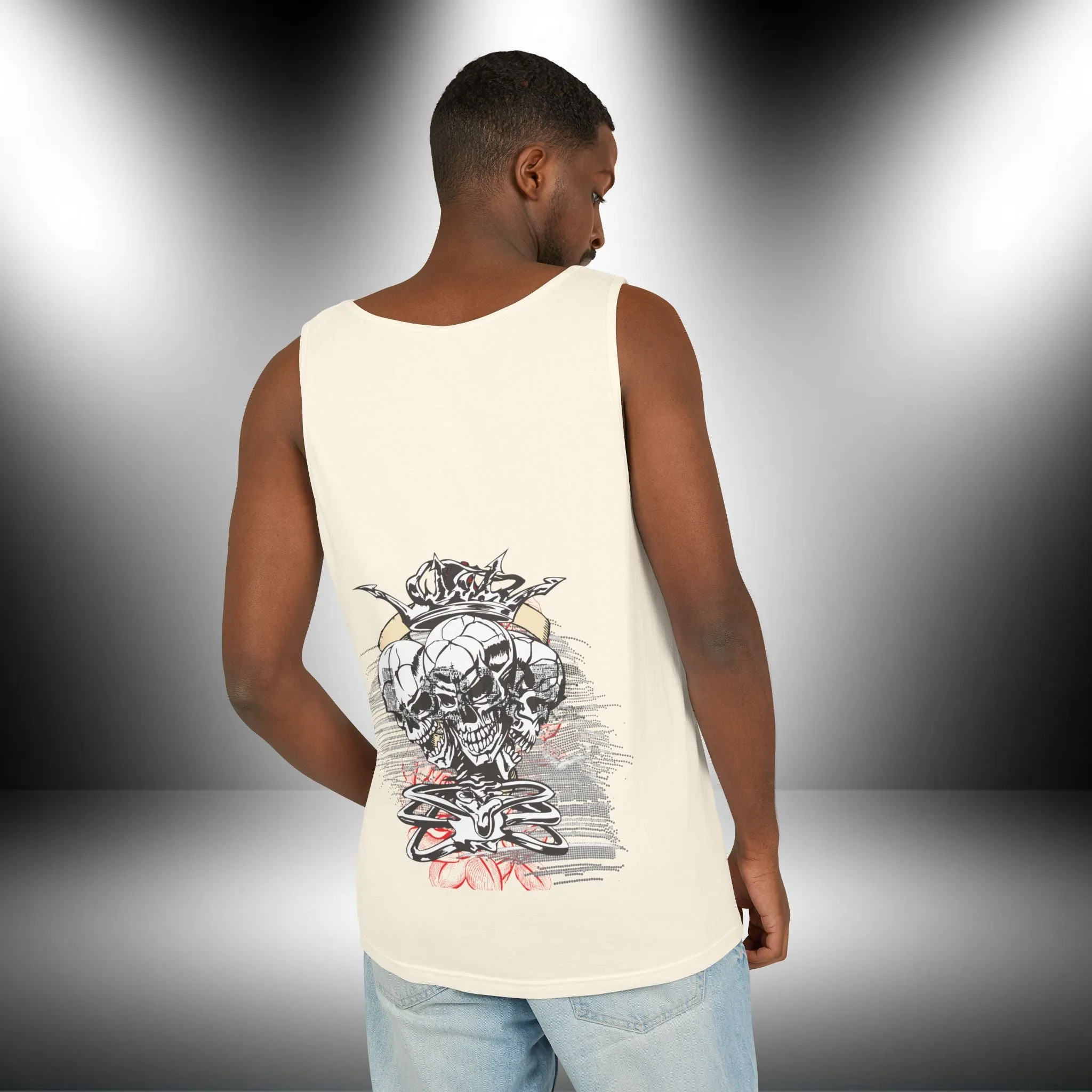 Tank Top Skulls and Roses