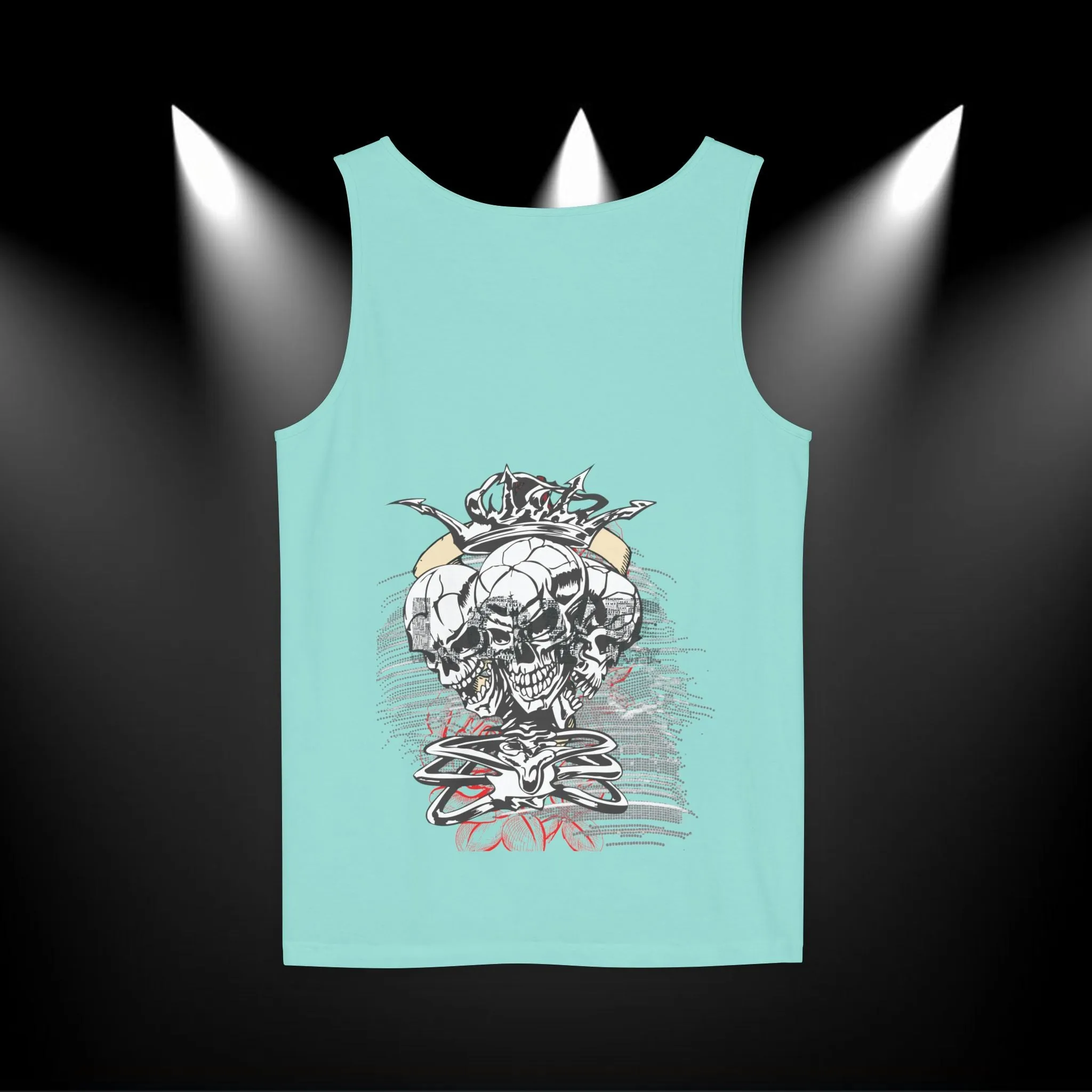 Tank Top Skulls and Roses