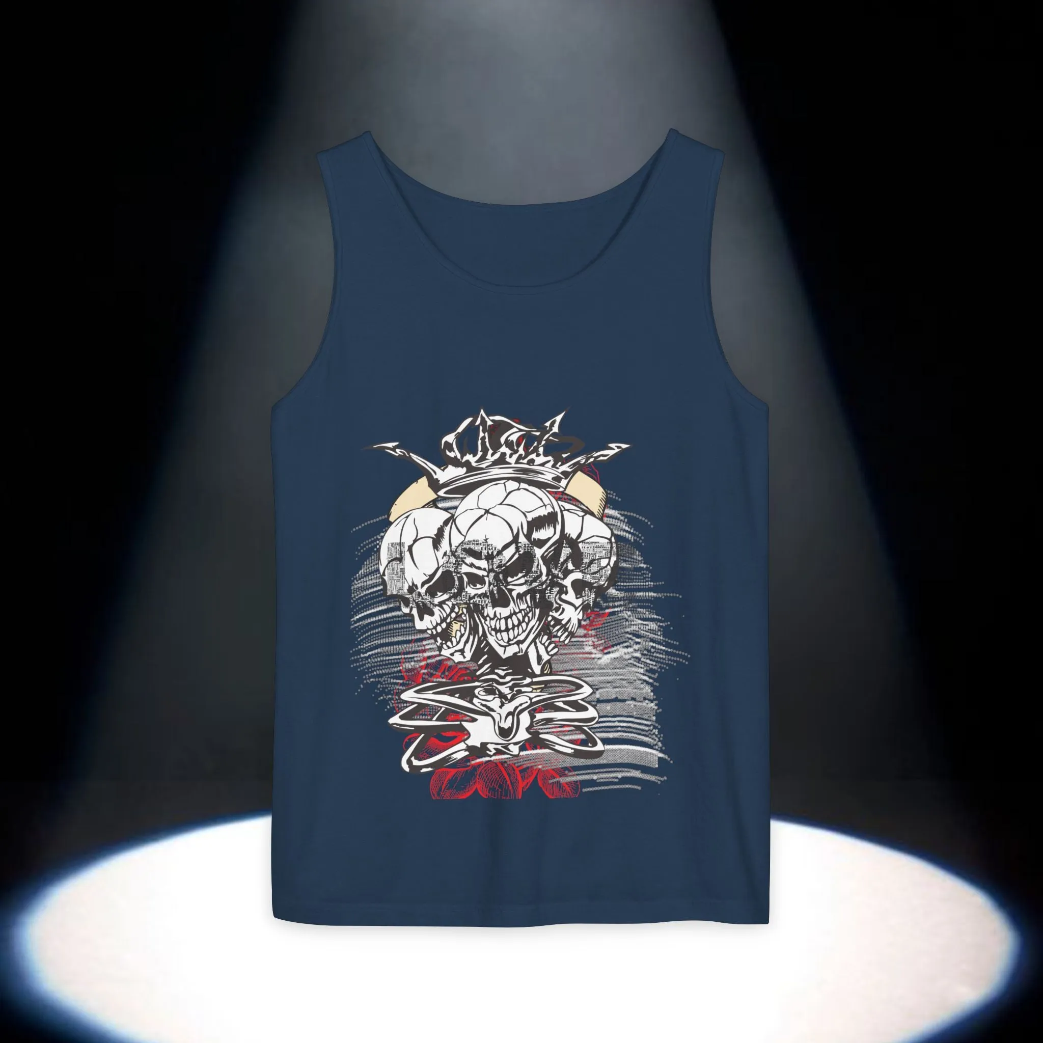 Tank Top Skulls and Roses