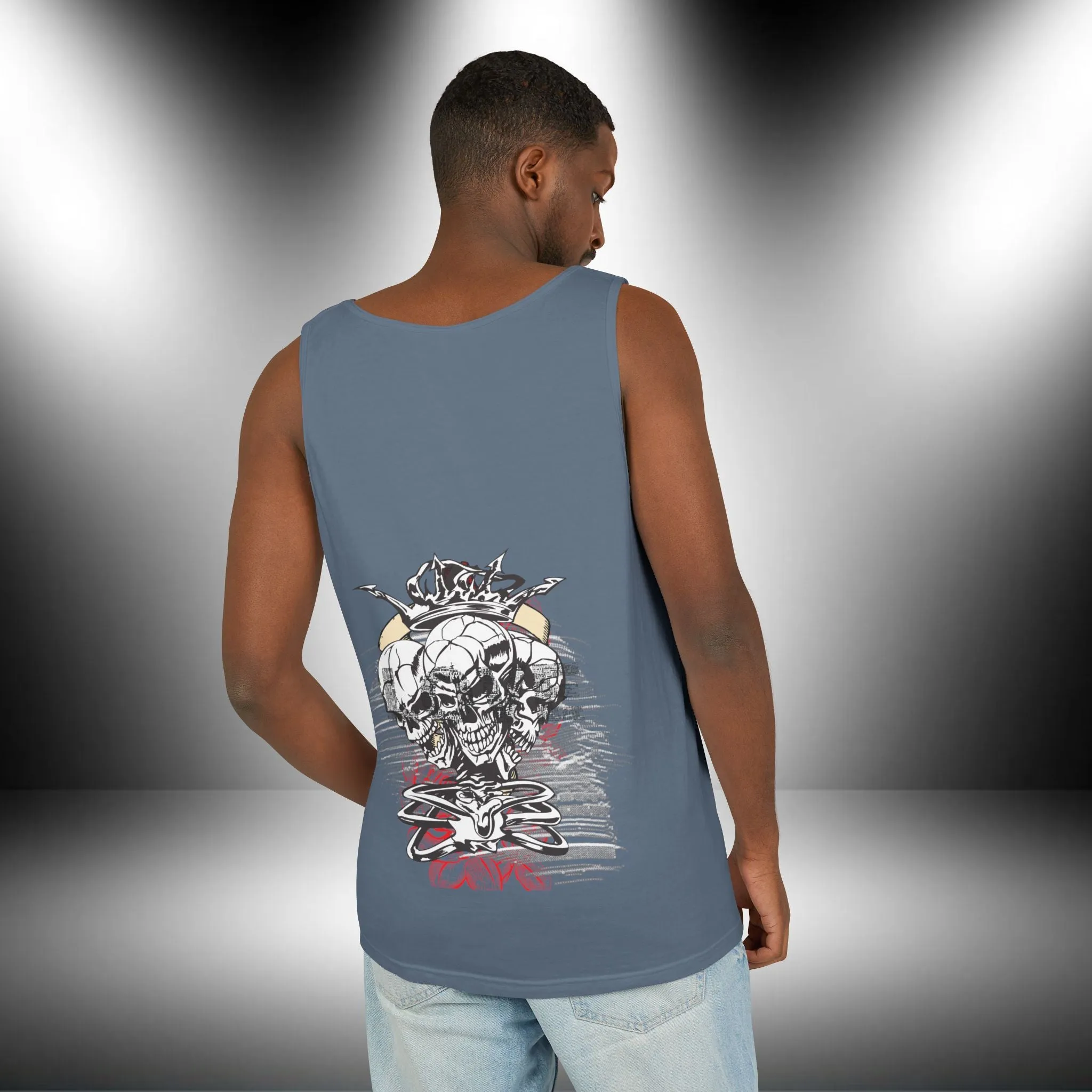 Tank Top Skulls and Roses