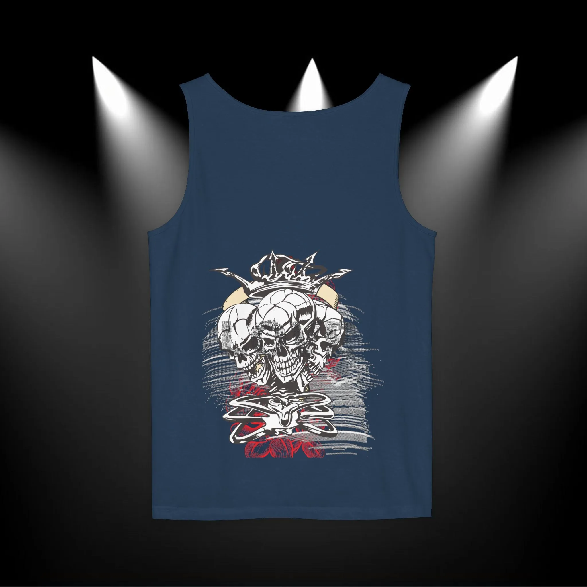 Tank Top Skulls and Roses