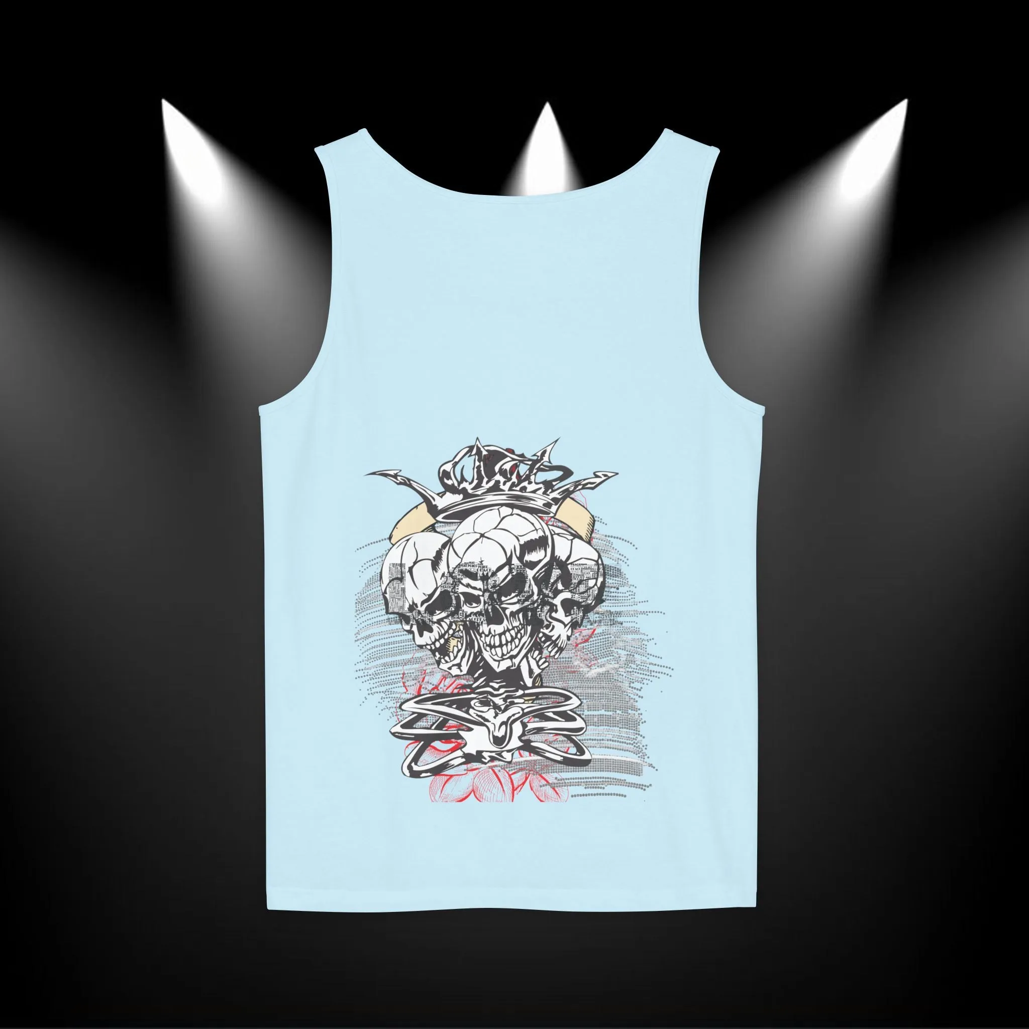 Tank Top Skulls and Roses