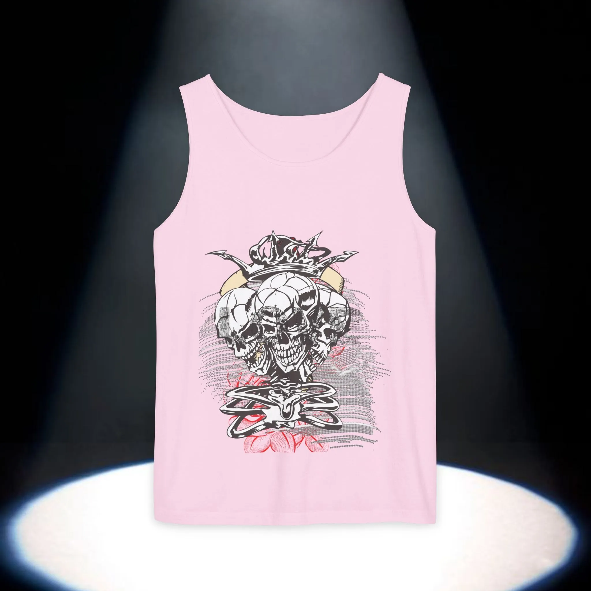 Tank Top Skulls and Roses