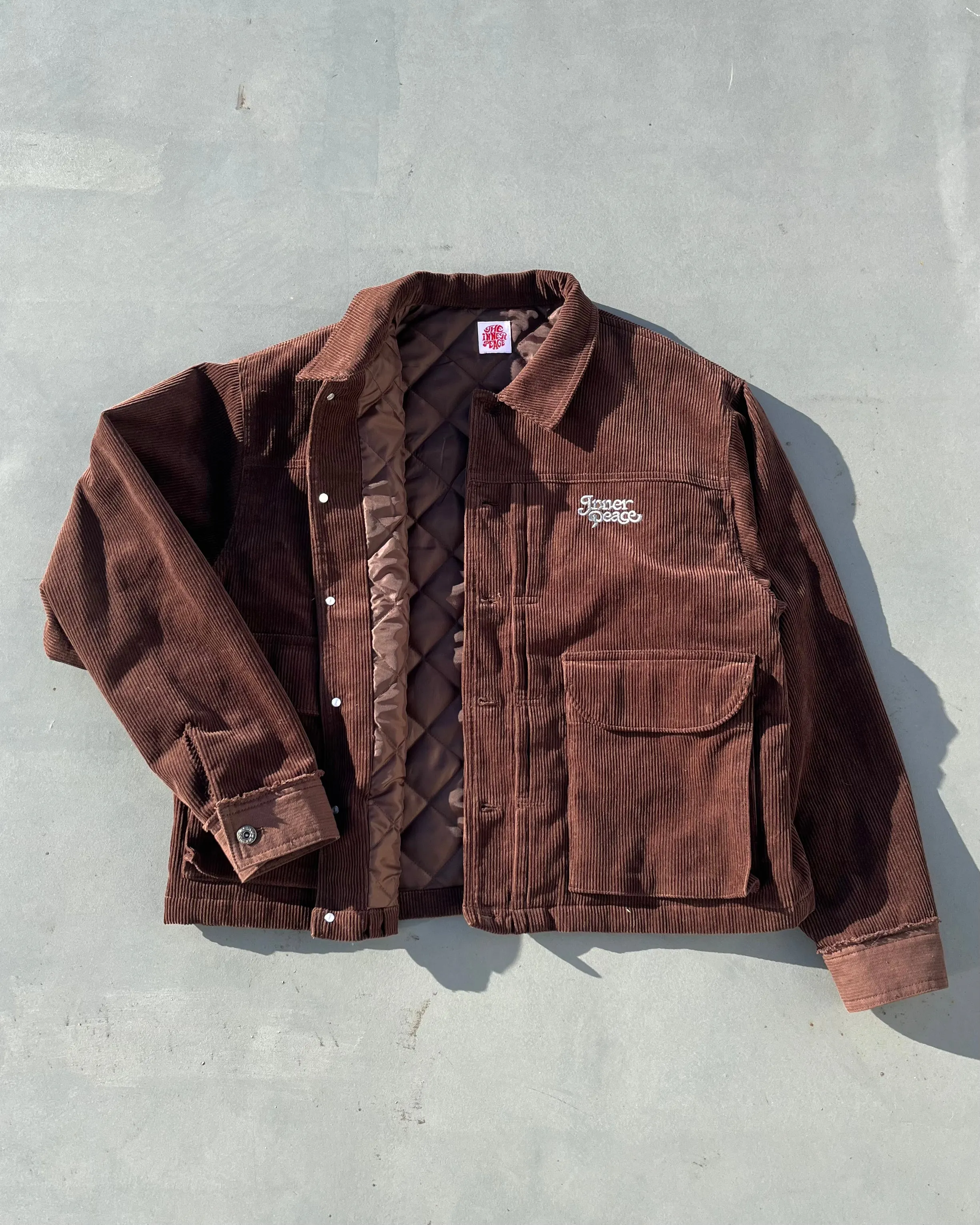 the inner peace  corduroy jacket