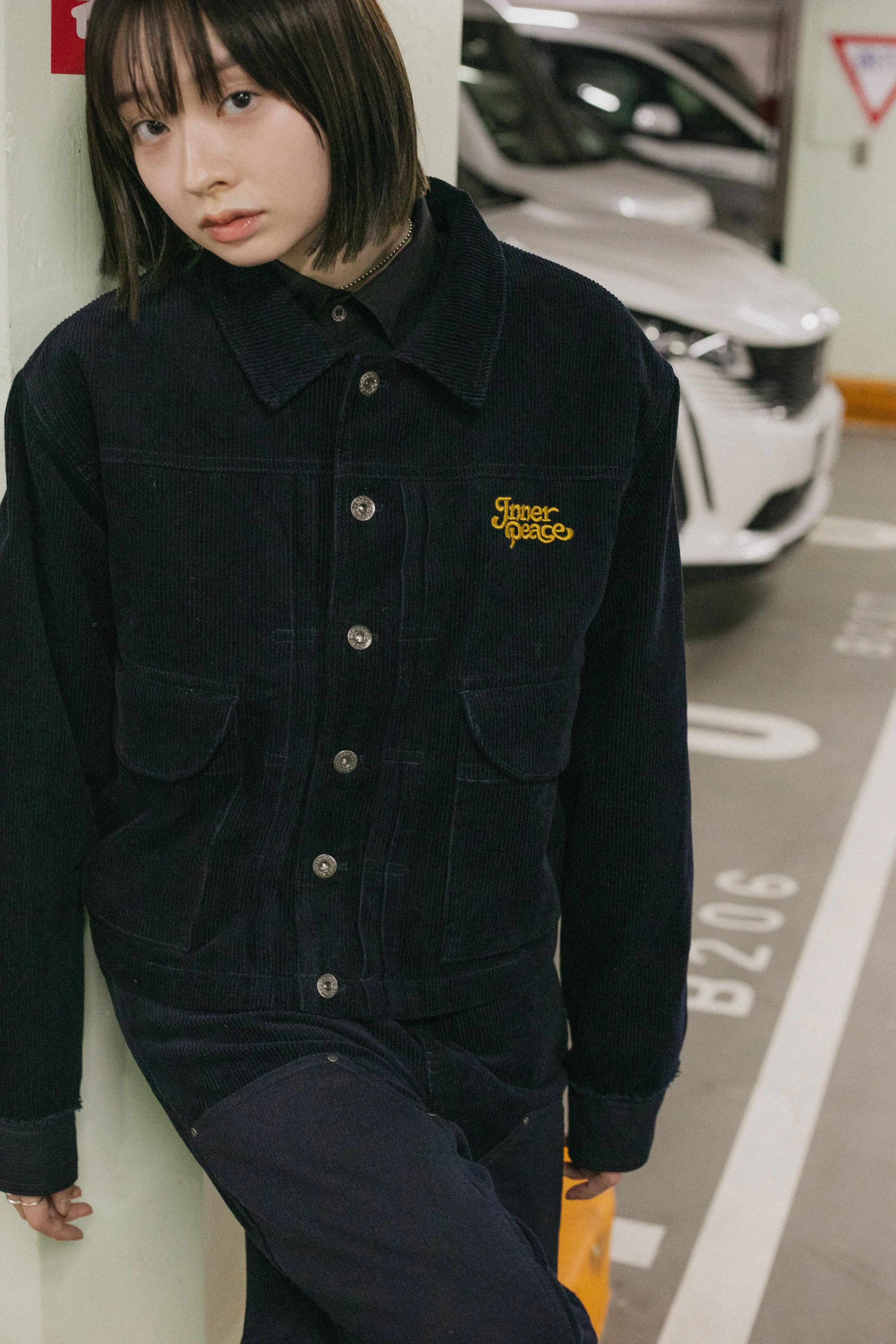 the inner peace  corduroy jacket