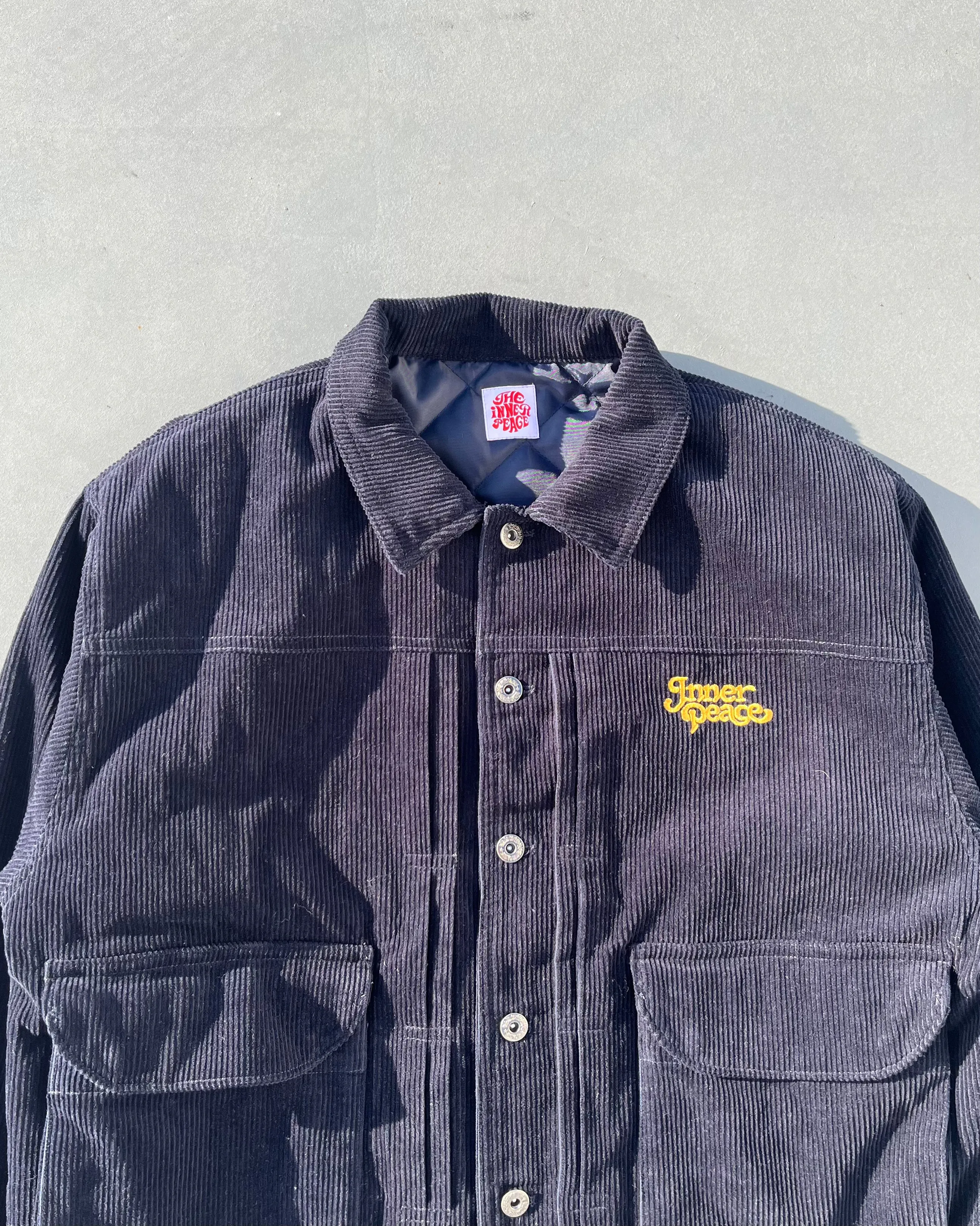 the inner peace  corduroy jacket