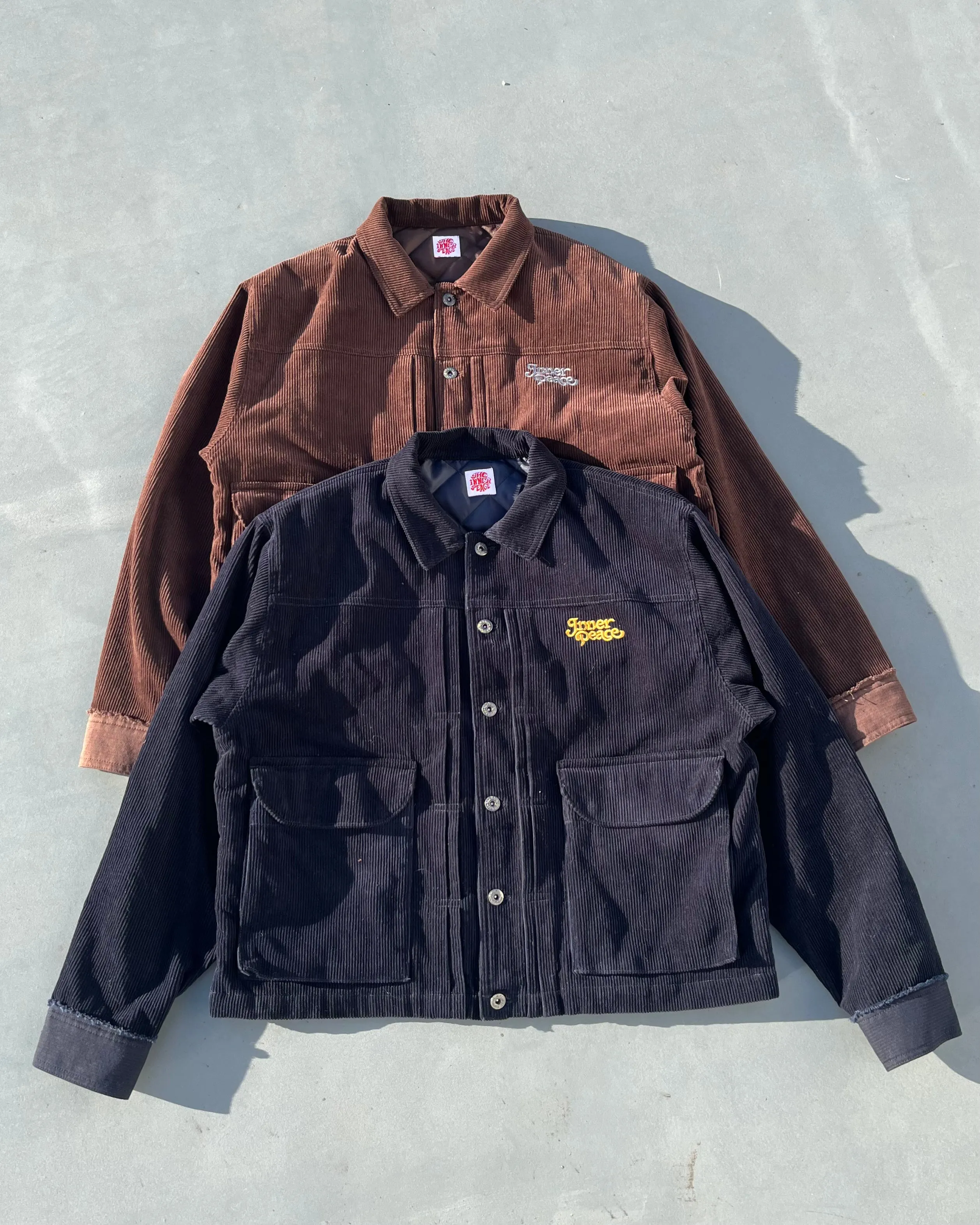 the inner peace  corduroy jacket